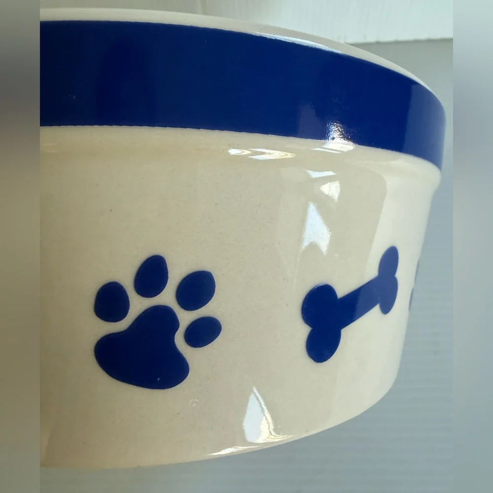 BONE AND PAWS Large Dog Bowl